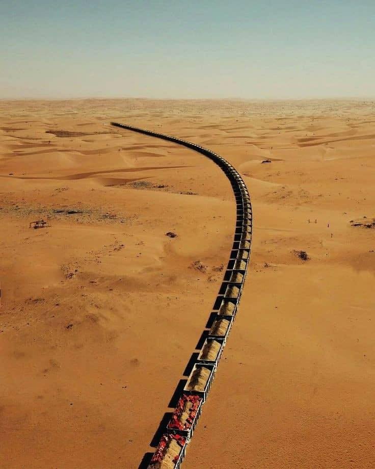 Tren del desierto de Iron Ore, Mauritania.