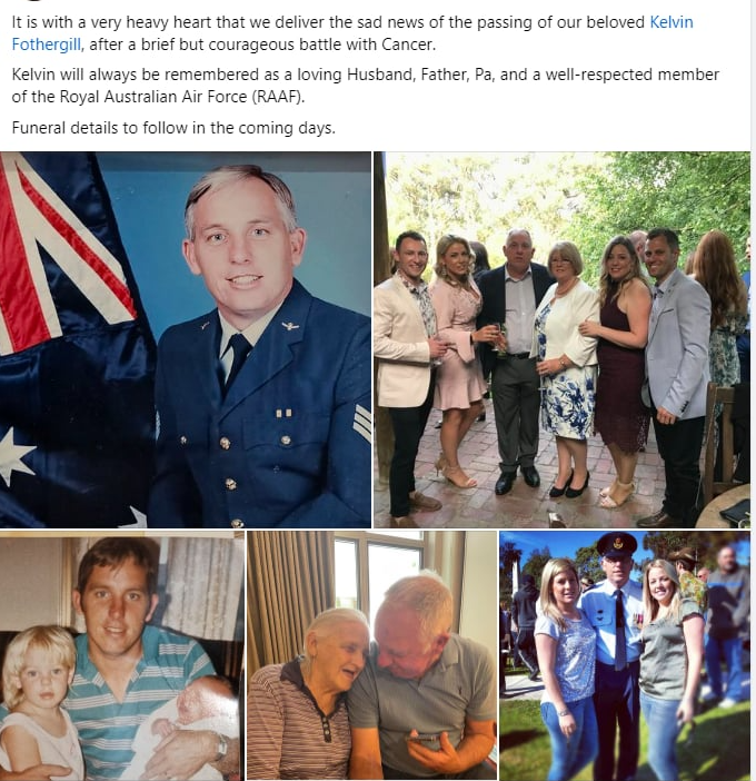 Sadly, we lost another good one this week! Kel optimised what an esteemed Air Force WOFF was.
Witty, intelligent and respected by all.
Rest easy Kelvinator. @AusAirForce