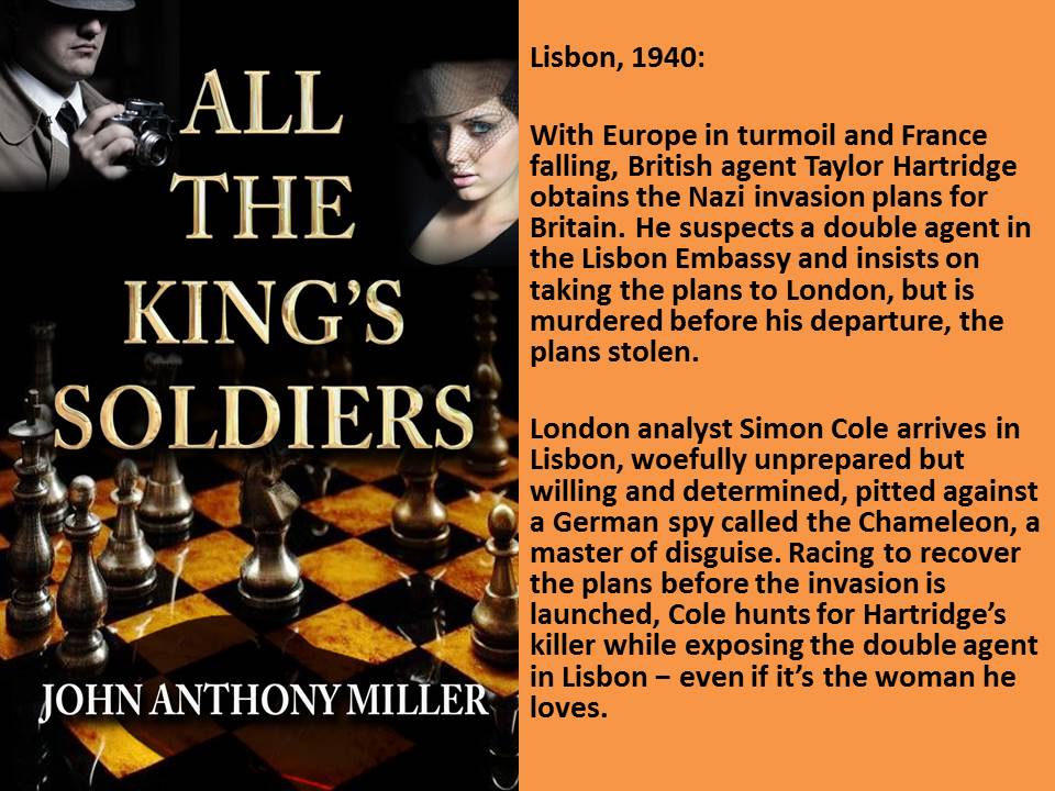 All the King’s Soldiers Lisbon, 1940: spies and lovers in WWII Lisbon #histfic #mystery #WWII amazon.com/Kings-Soldiers… amazon.co.uk/Kings-Soldiers…