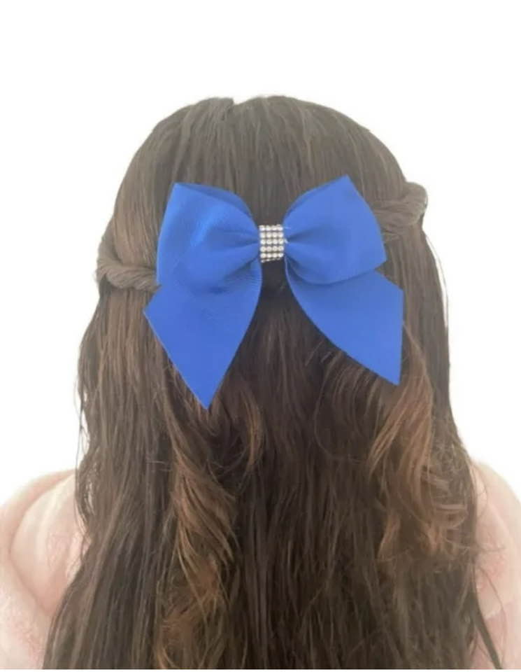 Check out Satin Ribbon School Hair Bow Alligator Clip Diamante Detail Bridesmaid 🇬🇧 ebay.co.uk/itm/2250407690… #eBay via @eBay_UK