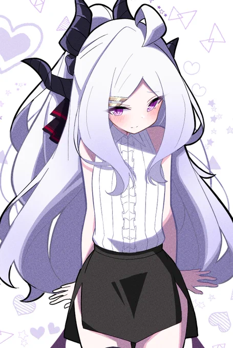 お座りヒナ#ブルアカ 