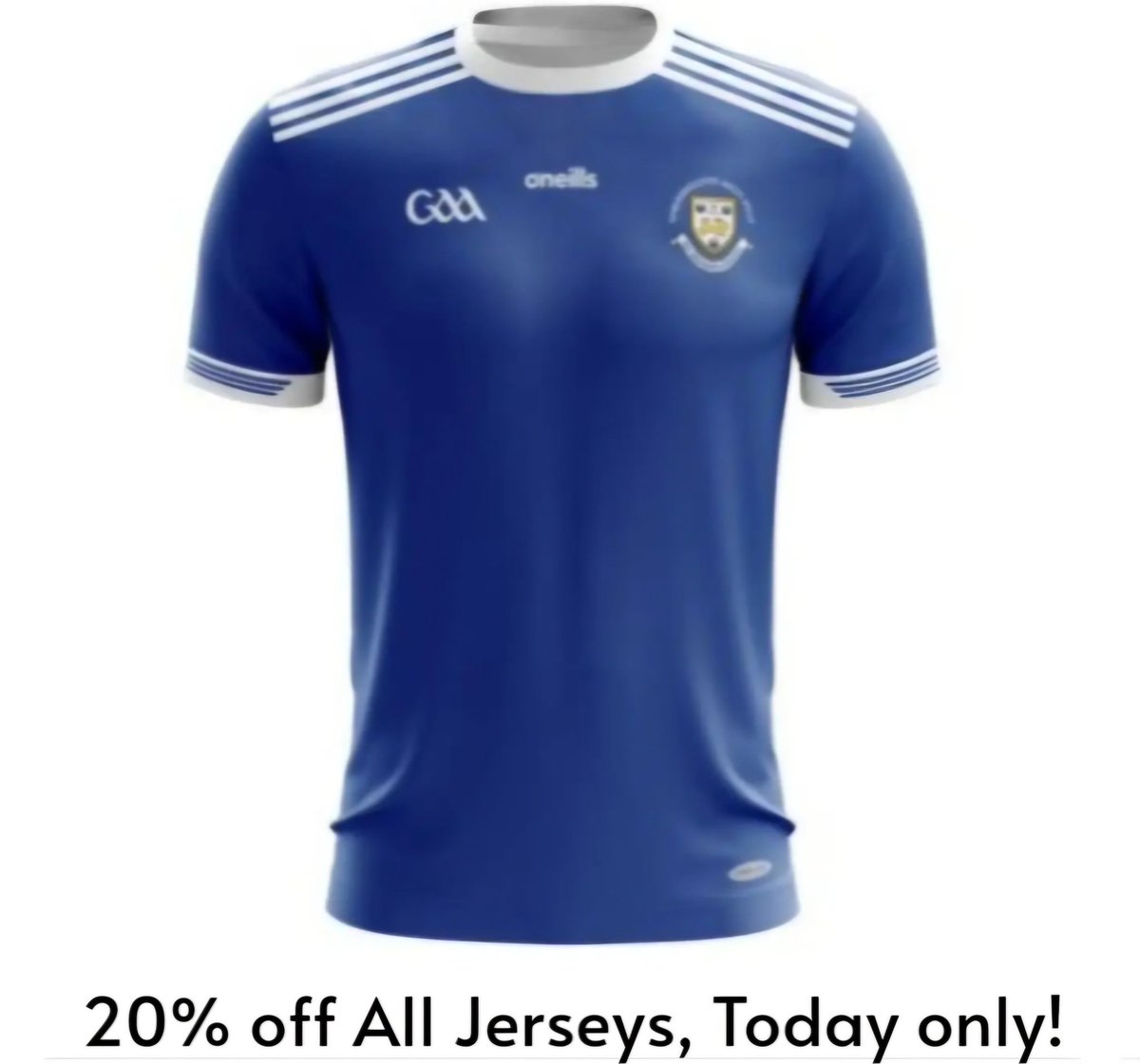 ‼️Flash Sale on all jerseys‼️ Today(Sun April 28th) only 20% off all club jerseys on the O' Neills website Follow the link below oneills.com/shop-by-team/g…