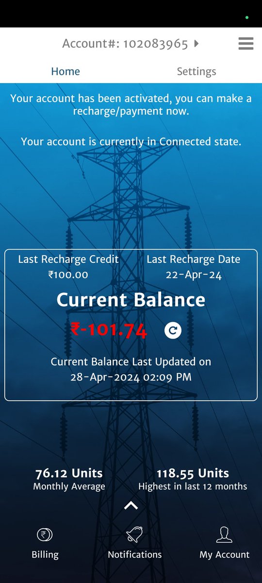 Iqbalforu's tweet photo. @SEVA_SBPDCL
@SEVA_NBPDCL
Mai ghar par koi bhi nhi hai.. Uske baad bhi daily recharge minus ho raha hai... Kuch minto me 5 rupiya minus ho gya..... Highly disappointed with SBPCL.. plz rectify as soon as possible https://t.co/UDhJZhOj0x