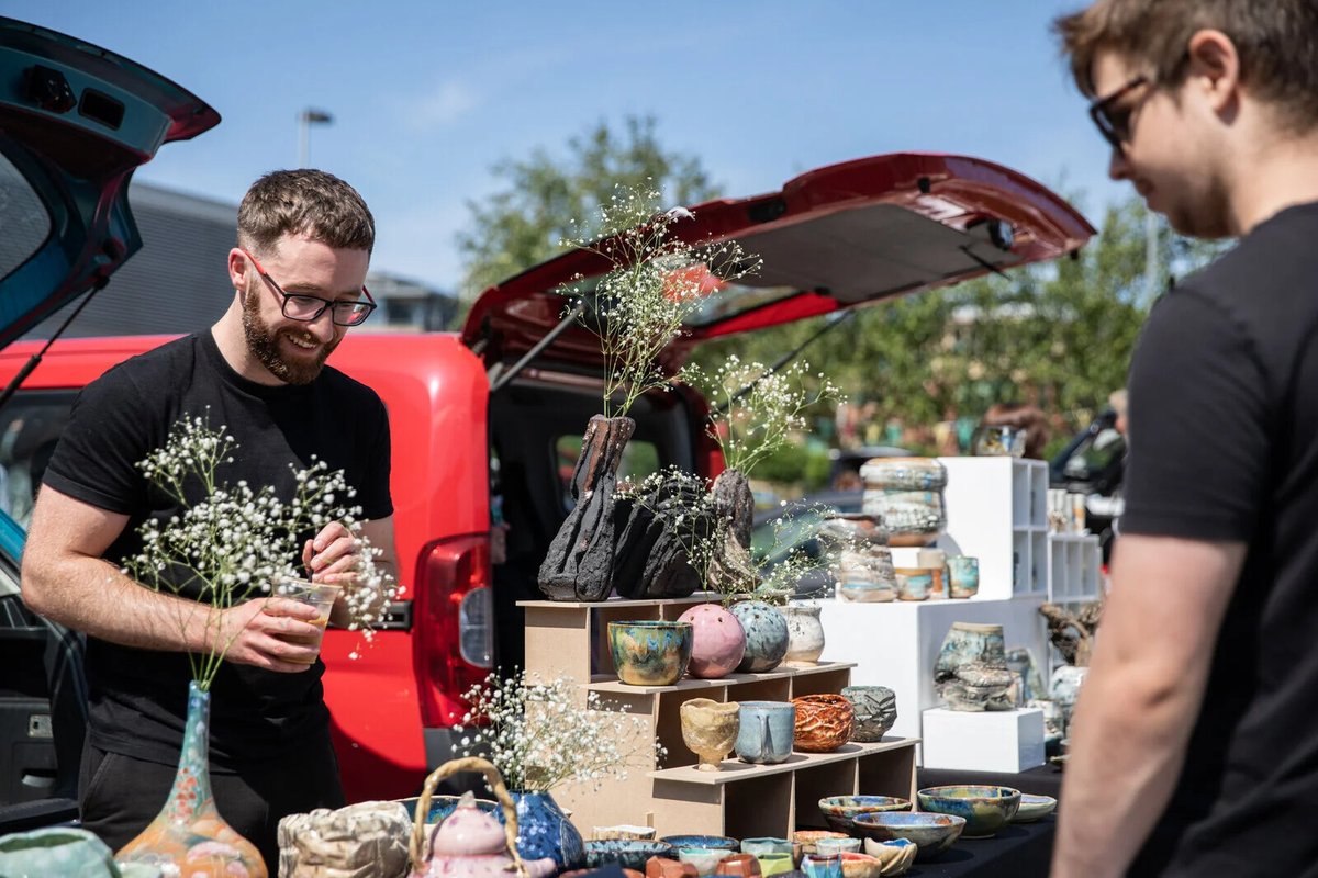 Sell your prints, ceramics and handmade bits and bobs alongside other hobbyists, makers and artists at our Summer Art Car Boot Fair 🌞 Applications close Sun 19 May, apply here: …treforcontemporaryart.submittable.com/submit/290926/…