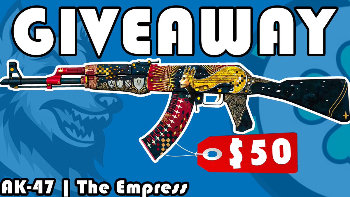 🎁 AK-47 | THE EMPRESS ($50)

👉 TO ENTER:

✅ Follow me & @officialcsluck 
✅ Retweet + Like
✅ Tag 2 Friends

⏰ Giveaway ends in 72 hours!

#CSGOGiveaway #CS2Giveaway #CS2