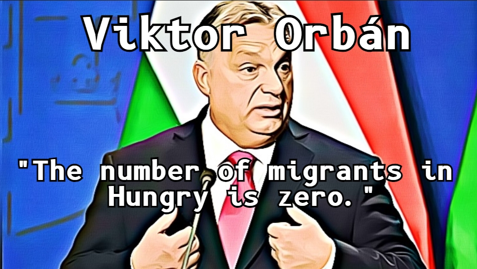 Hungary has land borders with her neighbours...it should be relatively easy to cross them illegally. Britain is surrounded by water...dangerous water...and still we are inundated with illegals. The difference is that the Hungarian government is composed of ethnic Hungarians who…