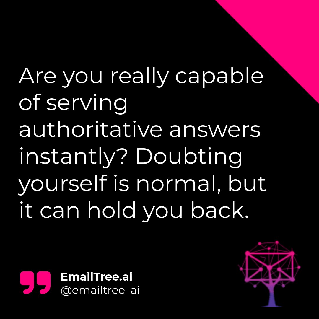 PolettoSeb's tweet photo. Think about it. 🤔 Every expert was once a beginner, and every pro team had to start with basics. By harnessing AI email automation, you can turn info chaos into clarity. 🚀 Empower agents, effortlessly. Get started. #KnowledgeManagement #AI #CustomerService #EmailTree https://t.co/hacFgu45Ot