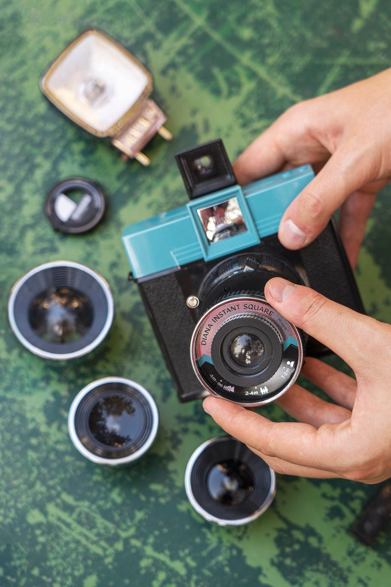 lomography's tweet photo. Joining #PinholeDay with the #DianaInstantSquare! What's your gear for today's celebration? 😎 https://t.co/r7f8oU6Bkh