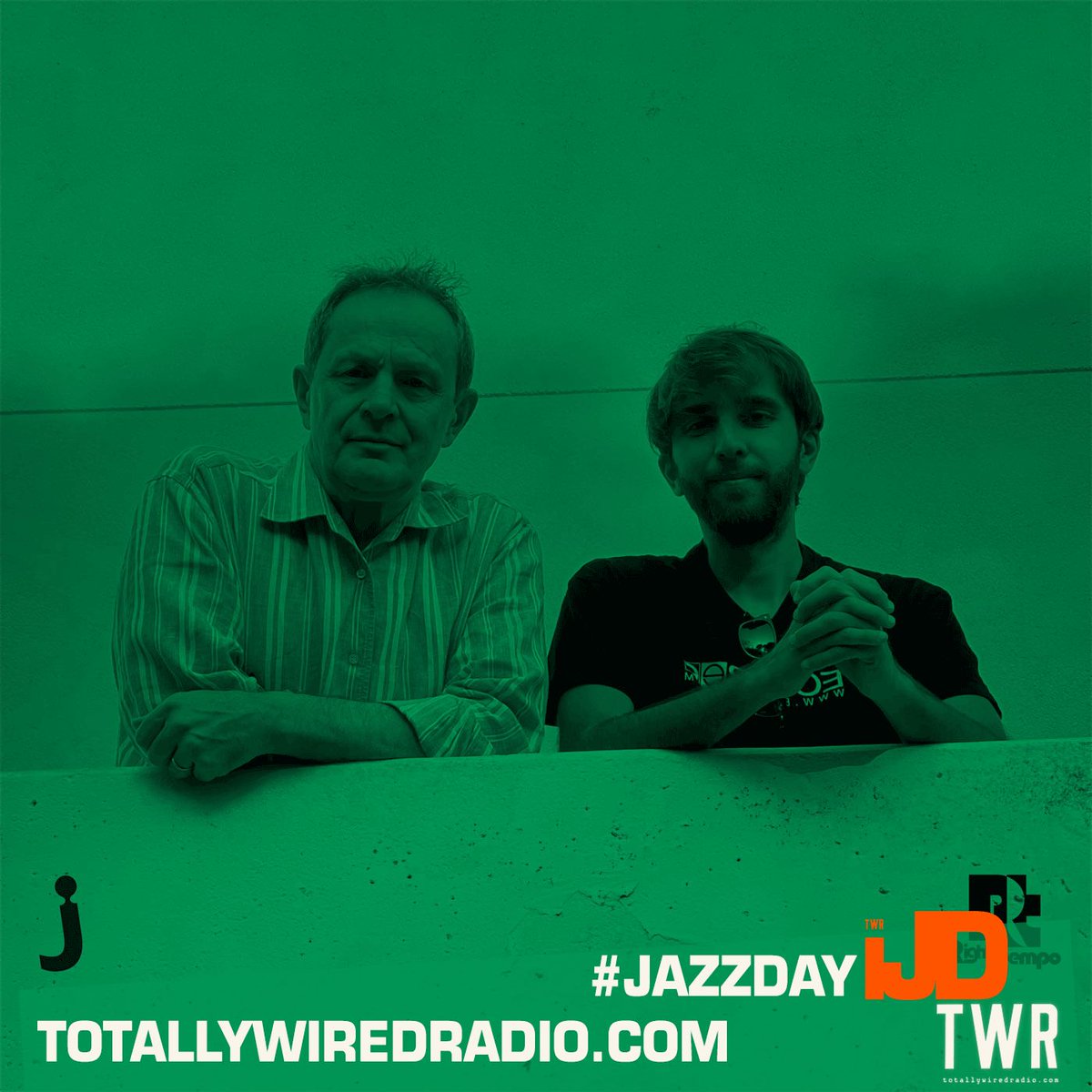 The Right Tempo w/ Rocco Pandiani & Vanja Favetta #startingsoon on #TotallyWiredRadio Listen @ Link in bio. 
-
#MusicIsLife #London #Italy #Portugal
-
#Jazz #JazzHistory #FunkSoulJazz #SwingJazz #LatinJazz #JAZZDAY