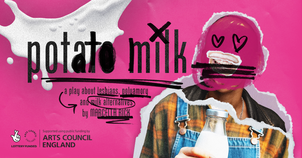 Potato Milk is a play about polyamorous, queer, vegan-wannabes trying to make sense of a heteronormative, homophobic, lactose-filled world. Creatively captioned, grab your tickets to have a laugh. 30 May to Sat 1 Jun 🎟️ l8r.it/Bo0U