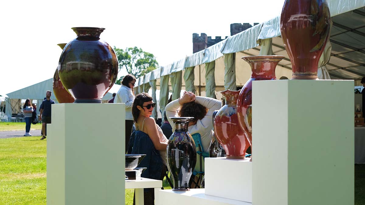 WIN! a pair of tickets to @potfest Scotland at Scone Palace, Perth, 7-9 June, plus a £100 voucher to spend on a piece of work. Closes midnight 29th May. To enter: artmag.co.uk/win To purchase tickets: potfest.co.uk Open to mainland UK residents only. T&Cs apply.