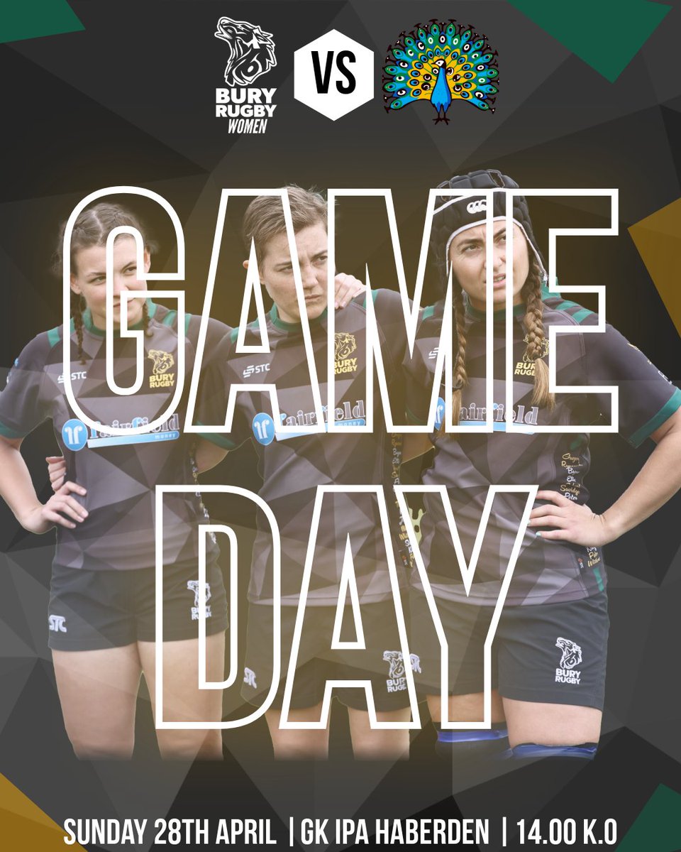 THE FINAL GAME DAY IS HERE! Make sure you head down to the Greene King IPA Haberden to cheer on the Bury Girls as they face close rivals Shelford in their final game of 2023/24 season. #Rugby #CommunityFirst #OneClub #morethanjustarugbyclub #BSERugby