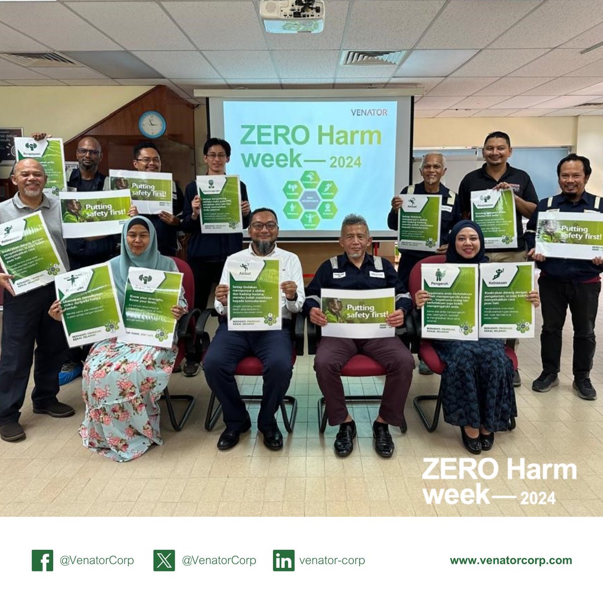 Happy World Day for Safety and Health at Work! This past week, our dedicated team has been focused on enhancing safety protocols, sharing best practices and fostering a culture of care for one another as part of our ZERO Harm week.

#ZEROHarmWeek #WorldSafetyandHealthatWorkDay