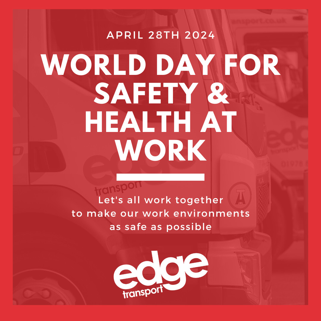 Today is World Day for Safety & Health at Work 2024 We're committed to prioritising the safety of our team and everyone we interact with. You can find out more about this year's theme in our blog: edgetransport.co.uk/world-day-for-…