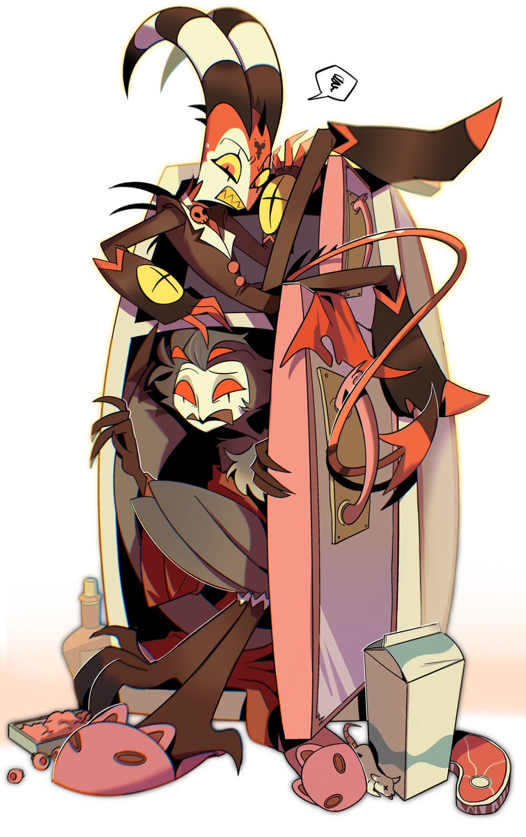 xixixixi1037's tweet photo. I think it's possible.

#HelluvaBoss #HelluvaBossFanart #stolitz https://t.co/UyjoieuXPg