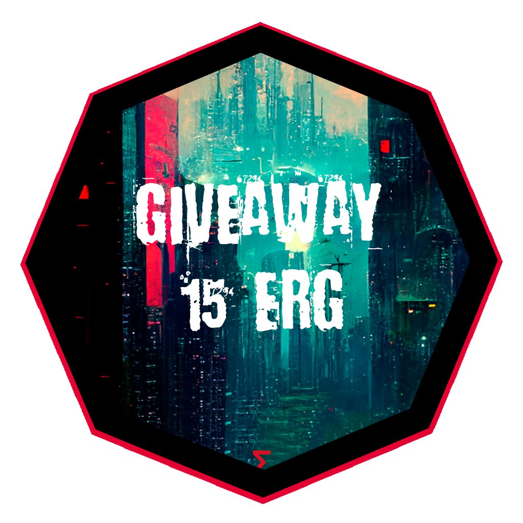 Giveaway 🔥 15 $ERG 🎁 You must: ✅ Follow @AllCyberpunkCom and @Erg0ne ✅ RT ✅ Mention a friend ⏳24 hours! #Ergo #PoCoP