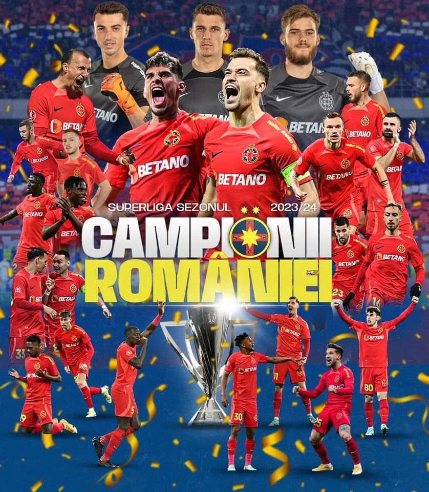 Le #camerounais Joyskim Dawa est sacré Champion de Roumanie avec le Steaua Bucarest. 🇨🇲