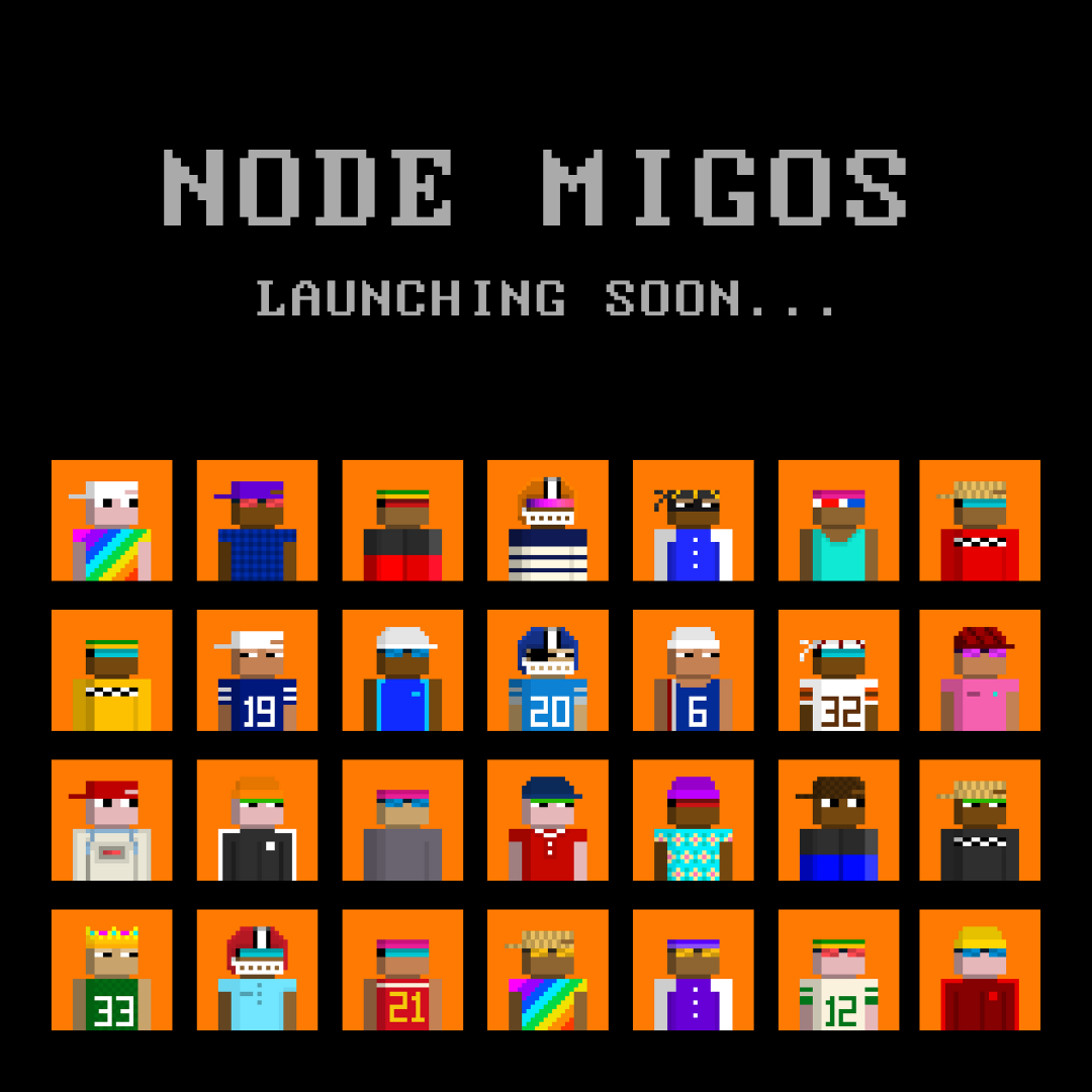 NodeMigos's tweet photo. 🚀 Introducing NodeMigos: The latest 10,000 Ordinals addition on Bitcoin! 📷 Join Discord and Get WL, Discord Link in Bio. https://t.co/dC40XTMDIt
