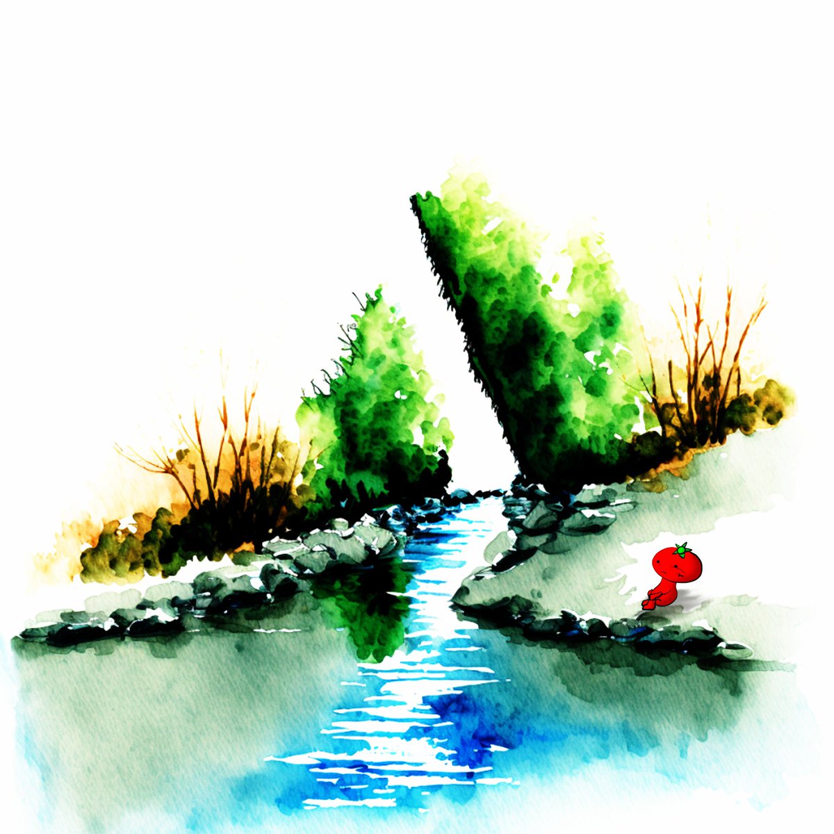 カワの　ながれも
かえられない

I can't change the flow of a river either

/////////////////////////
『3ページ目』… 3/8

#ヒトノワ絵本
#無料絵本
#絵本