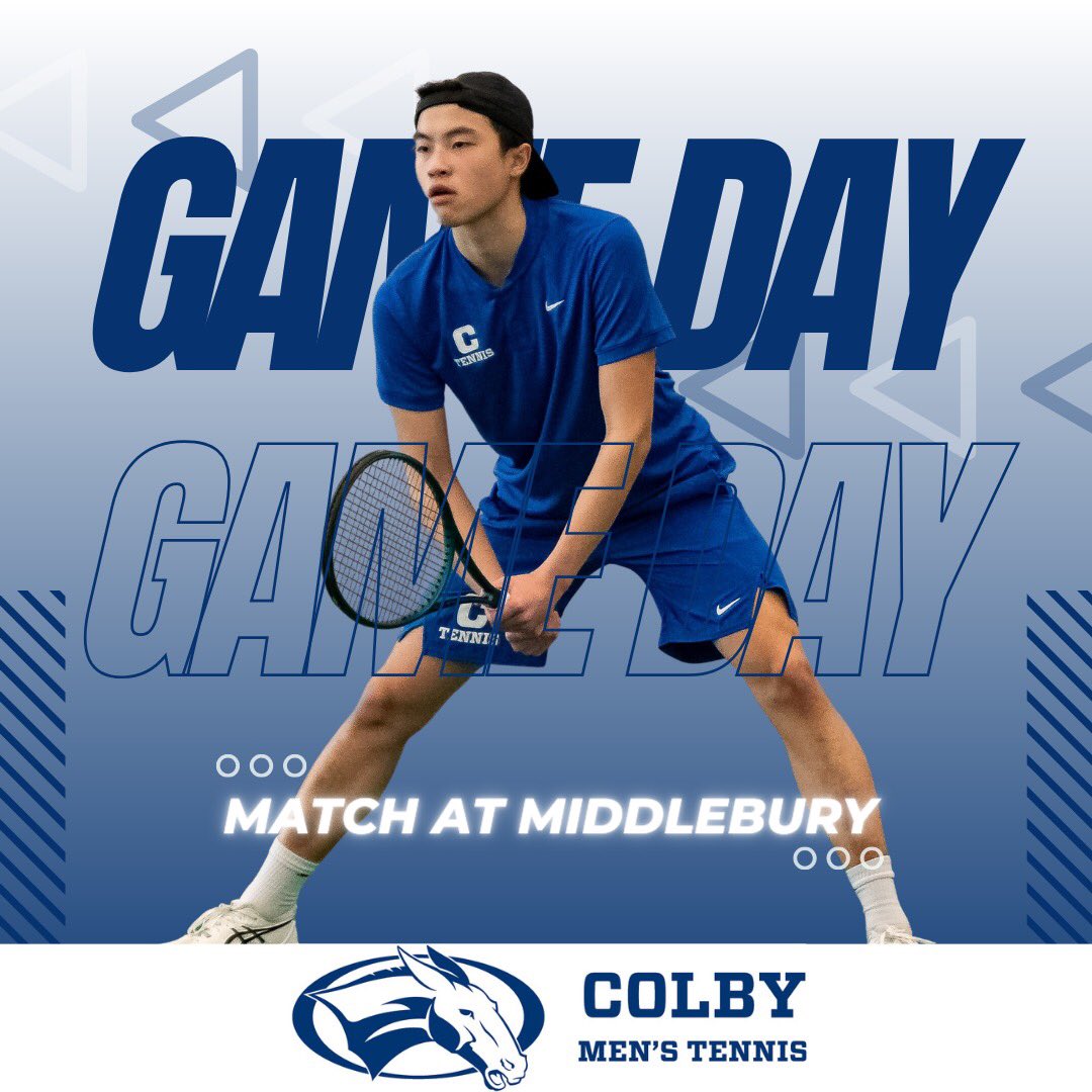 MTEN wraps up regular season play with a match at Middlebury today! First serve is at 11 am 

#gomules