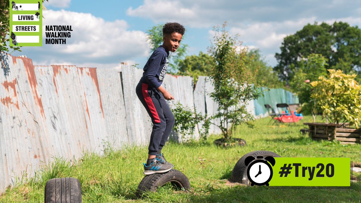 Make your Sunday a fun day – and check out our #Try20 tips ready for #NationalWalkingMonth You could let the kids lead the way, go for a mindful meander or invite friends and family for a walk – and plenty more! Get inspired here: livingstreets.org.uk/try20