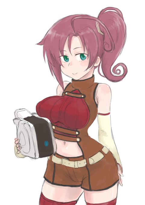 カレンちゃんコスの来弥ちゃんを描きました 