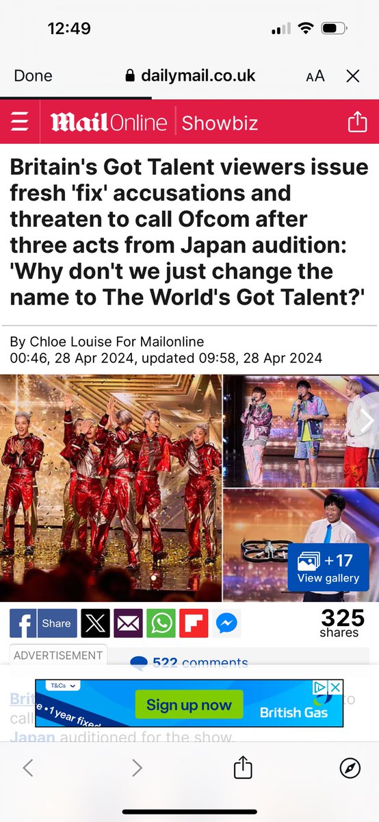 Ah well I’m not alone. #BGT can we have British acts only? If there aren’t any, then change the name.