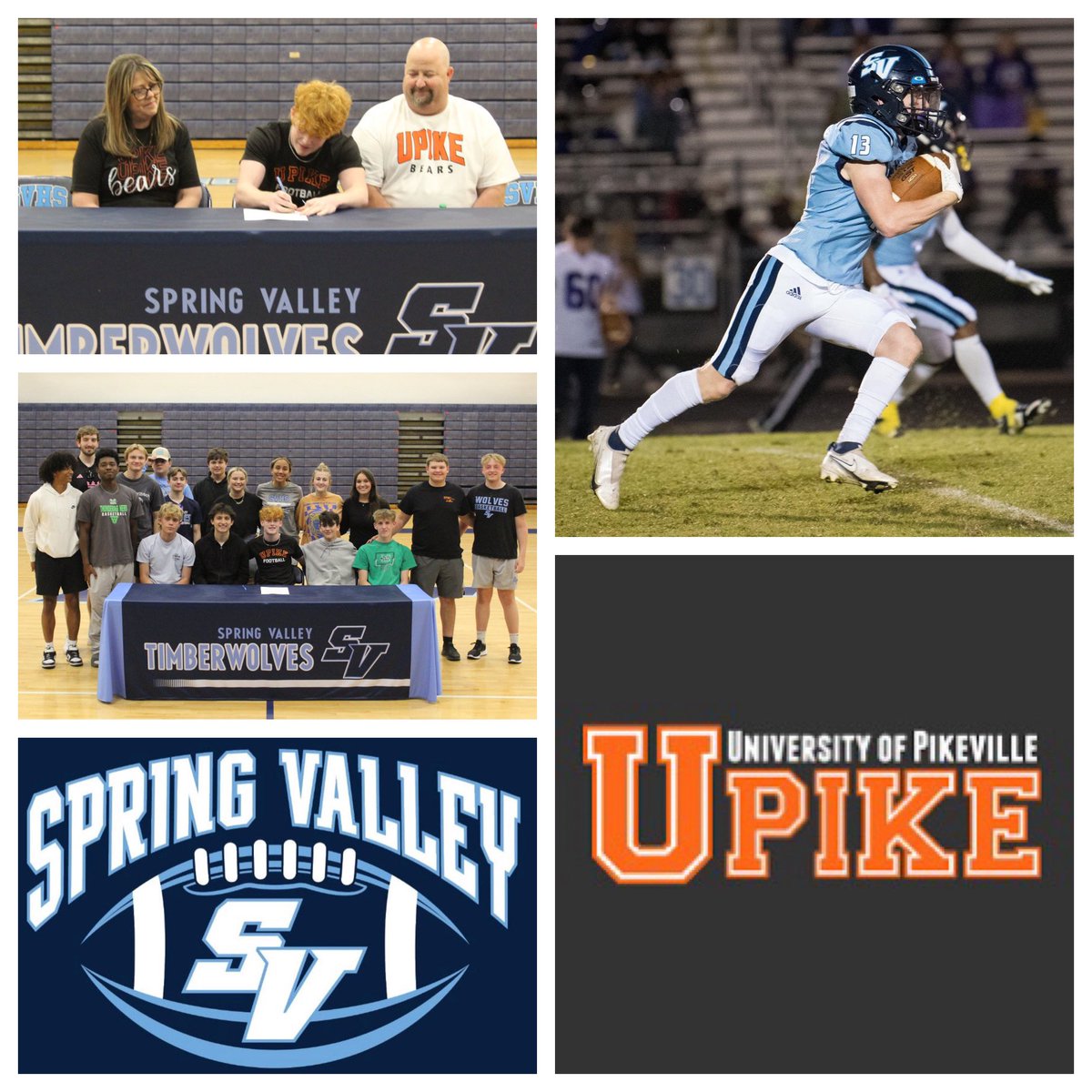 Spring Valley Athletic Boosters (@athleticspring) on Twitter photo SVHS Varsity Football Player, Ethan Null #13 (SV ‘24) Signed to Play College Football at the next level for University of Pikeville in Pikeville, KY on Sat., April 27, 2024! Congratulations Ethan!!! 🏈🧡🖤🐻📚 “BIG THINGS ARE HAPPENING!” #TimberwolfPride <a href="/coachdwolves/">Brad Dingess</a> @ethannn13k SVHS Varsity Football Player, Ethan Null #13 (SV ‘24) Signed to Play College Football at the next level for University of Pikeville in Pikeville, KY on Sat., April 27, 2024! Congratulations Ethan!!! 🏈🧡🖤🐻📚 “BIG THINGS ARE HAPPENING!” #TimberwolfPride <a href="/coachdwolves/">Brad Dingess</a> @ethannn13k