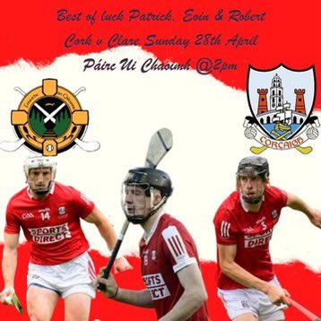 Best of luck to Robert, Eoin and Patrick with @OfficialCorkGAA hurlers and Emma with @CorkCamogie in @PaircUiCha0imh today from all @nicksgaa Also to Bella Brosnan @Glengirls1 in Primary Game. @NBSHIPPING