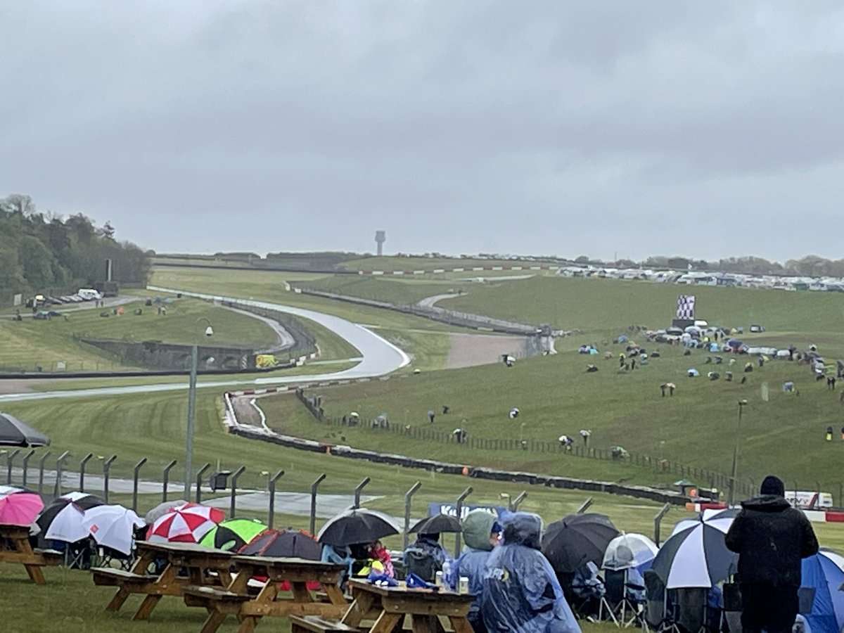 RobAviation's tweet photo. It must be spring. It’s 5 degrees, I think I’m going to get Trench Foot and there’s no racing yet. ☔️ Come on @AbbieEaton44 get a podium finish to cheer me up 😁 https://t.co/QyTNorAuv4