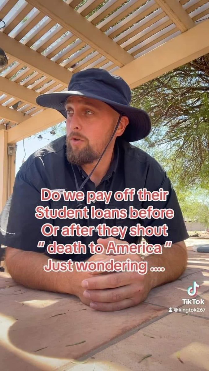 Good question…everyone of those spoiled little terrorist loving twits running around campus shouting Death To America and Death to Israel should be exempt from any and every government funded program 👊