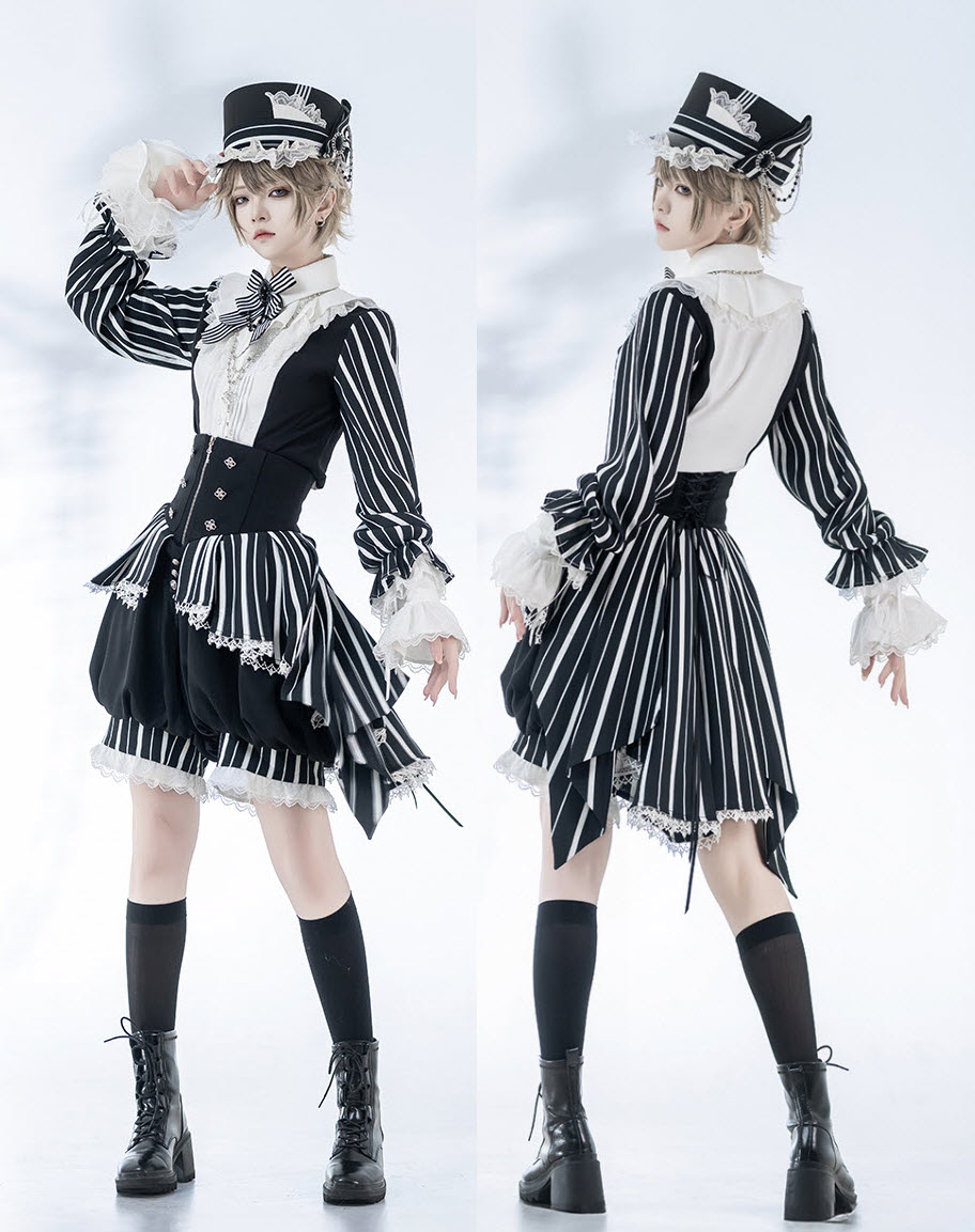 New Release: Princess Chronicles 【-Wonderful Trick-】 #Ouji Lolita Blouse, Short Pants and Accessories ◆ Shopping Link >>> lolitawardrobe.com/princess-chron…