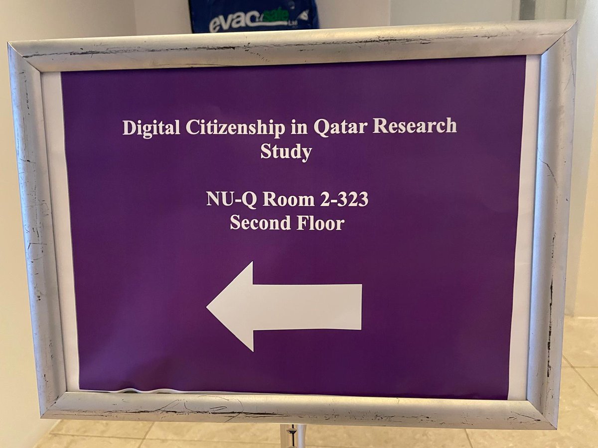 Great discussing #DigitalCitizenship at @NUQatar, led by @eborgesrey & @MalekAlmanaa! Our commitment to this cause is firm and long-lasting. Emphasizing a multi-stakeholder approach is crucial, with @UN__Cyber playing a vital role.
