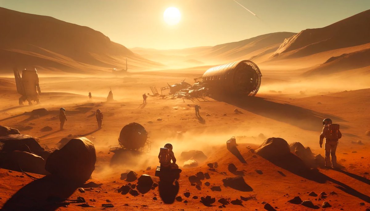 age_of_mars's tweet photo. ☀️ Good morning, Age of Mars community!

Wishing you all a great week ahead! May it be productive, filled with interesting tasks and new achievements.

Together we can make #AgeofMars an even more exciting and thriving place. https://t.co/uNZ2zbFKcP