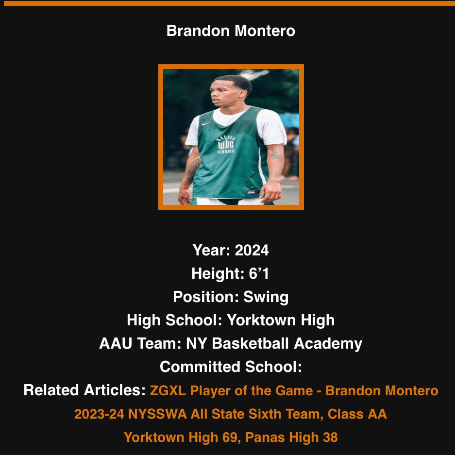 Brandon Montero recruitthebronx.com/index.php/pros…