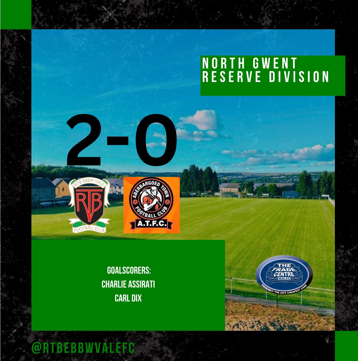 The reserve team get another victory at home to @AberbargoedTown a good performance from the boys to gain another 3 points Thank you to everyone that came to support👏🏼 #Tss