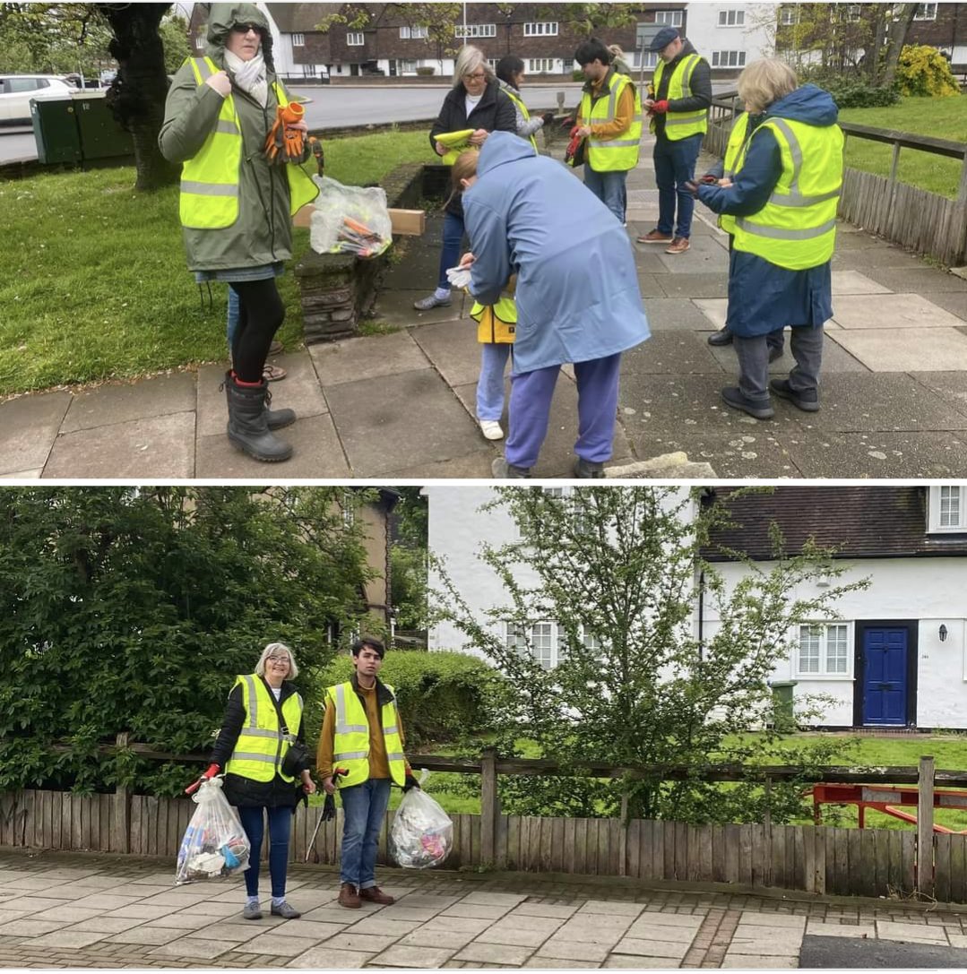 A couple of pics of the Progress Estate Mutual Aid bi-monthly litter pick that took place yesterday morning. Happy to have been involved with organising this. Next litter pick is 15th June. Details to follow soon.