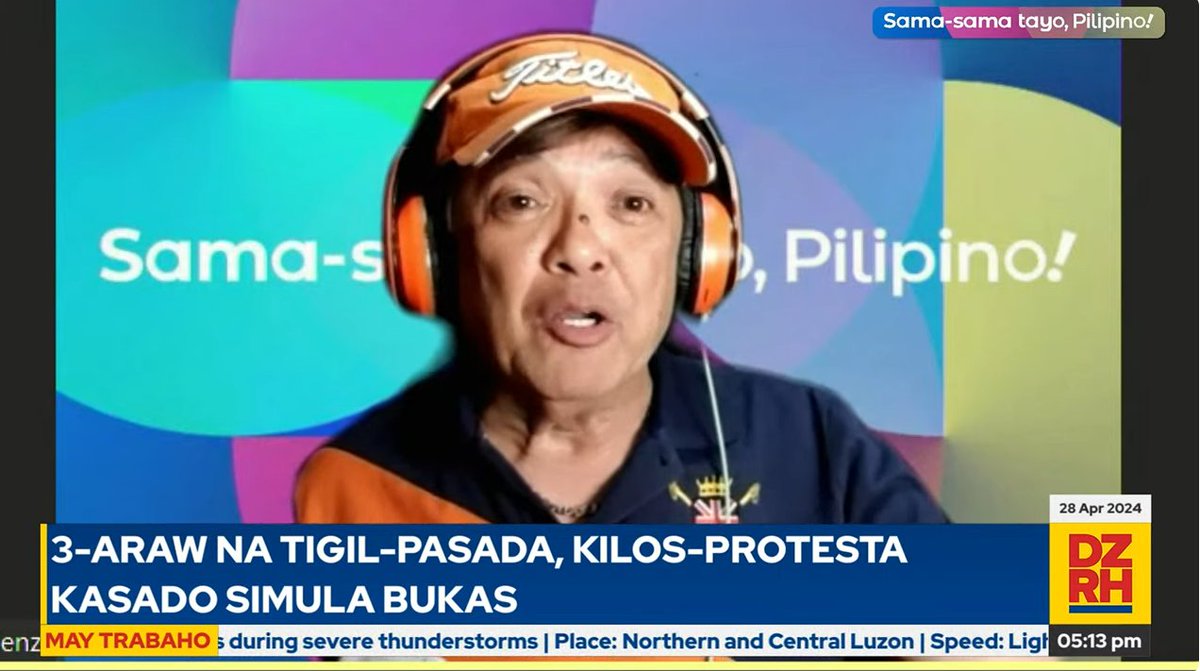 Walang trabaho? No problem at sagot ka ng #MayTrabaho kasama sina Glady Mabini at Barbie Atienza!

Tuloy-tuloy sa pagbabalita,
Tuloy-tuloy sa serbisyo,
#SamaSamaTayoPilipino!

LIVE: fb.watch/rJOZ5Lp8US/