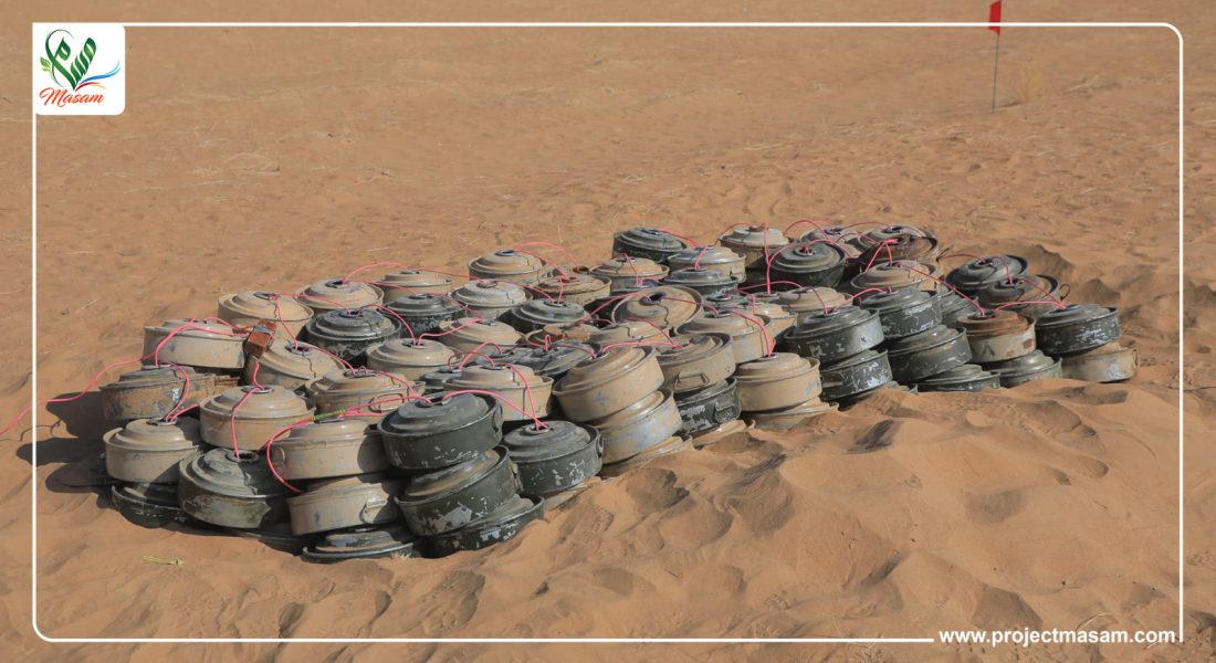 Project Masam has removed 2,037 #landmines, unexploded ordnance #UXO and improvised explosive device #IEDs so far this month as part of its #humanitarian #landmine clearance operations in #Yemen. More info about our work on our website 👇🏾 projectmasam.com/eng/project-ma…