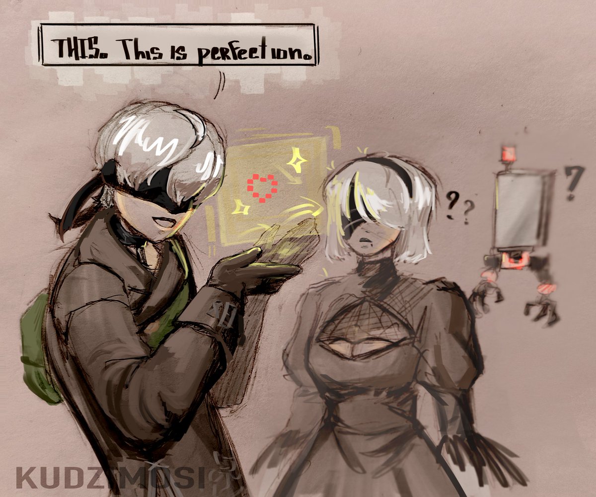 kudzimosi's tweet photo. hello near fandom. can someone explain to me why is there 801S model and how many numbers even are there ;-;
is this fanon? i kind of thought that there are pretty limited resources to do that many variations of androids
#NieRAutomata #2B #9S #pod153 https://t.co/0kgcsrD23u