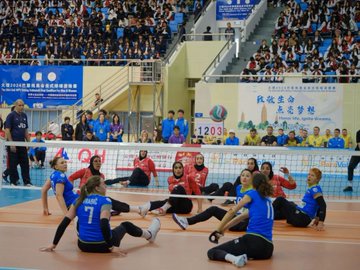 Congratulations to them.#ParisFanFestival #ParalympicGames #Vollyball #Dali #Yunnan #China🥰💐