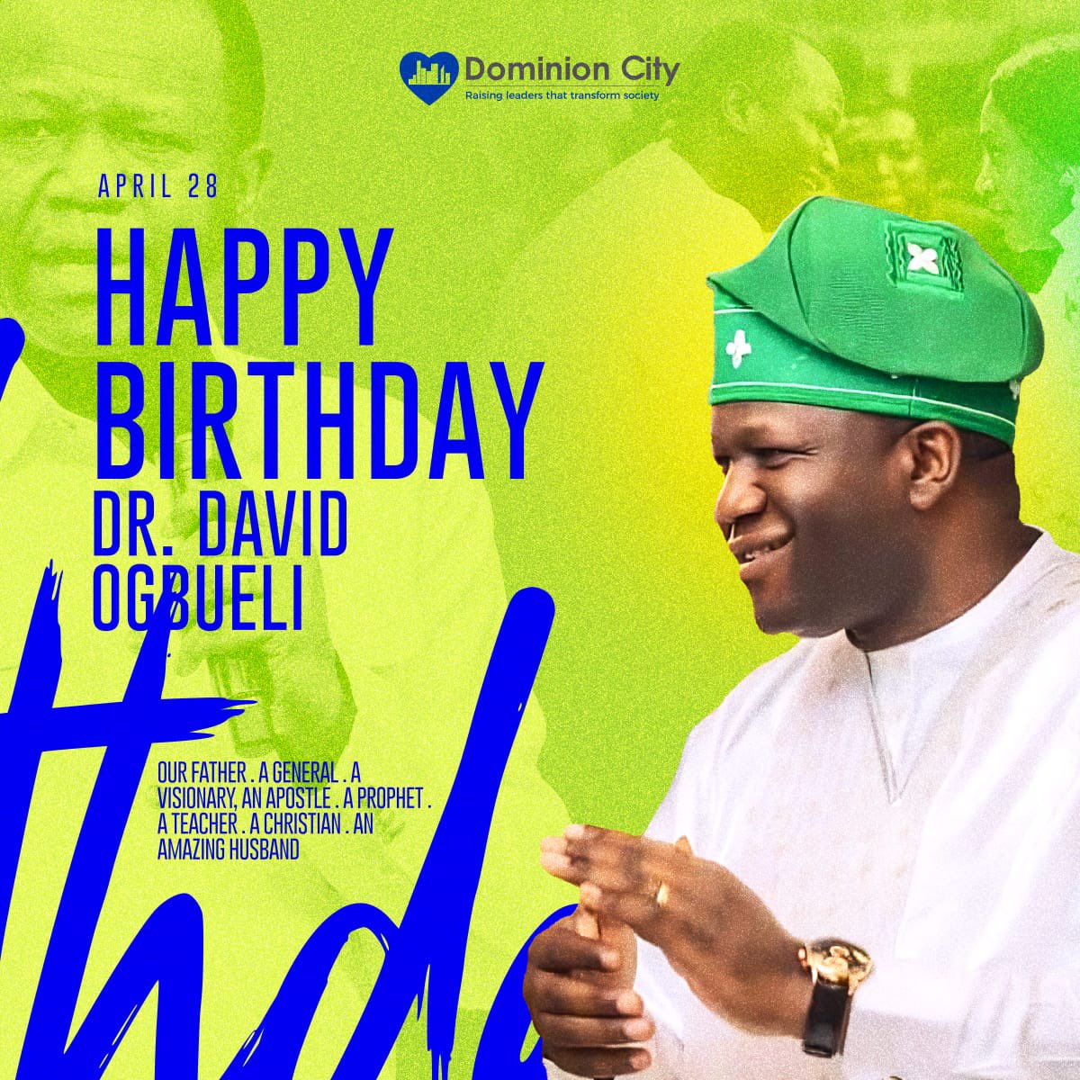 DCFestac's tweet photo. Today We Celebrate the set man of this great Ministry, A Father, Mentor, Teacher, Visionary…
Pastor David Ogbueli.

We celebrate You Sir.
#Dominioncity #ServiceOfHonor https://t.co/jLBLeOKAlS