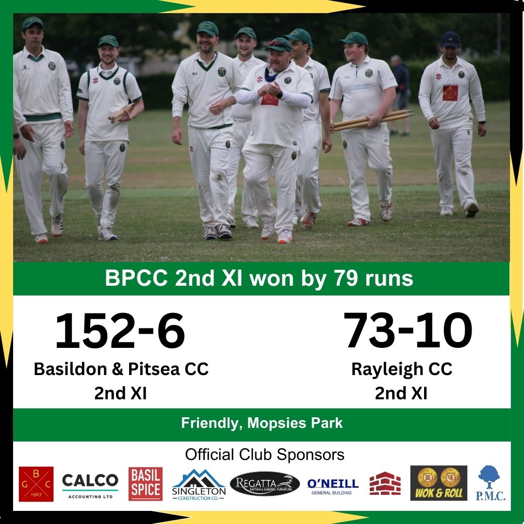 BandPCC's tweet photo. π Pre-Season Weekend Success!
2's triumphed over Rayleigh CC by 79 runs
3's secured victory against Rayleigh with 6 wickets to spare
Check out the full scorecards here: https://t.co/a9McuegQ25
#UpTheBas #UpThePitsea #Cricket #Essex #Basildon #BPCC #MacBall https://t.co/9KzeSsMzRM