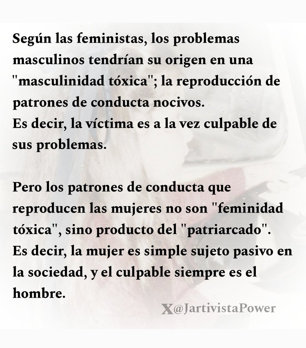 @CapitanBitcoin Con el FEMINISMO hoy en día no hay igualdad jurídica⚖️👫

La mujer tiene privilegios por encima del hombre ✅👩

⏰⏰ VAMOS A DESPERTAR ⏰⏰

#FeminismoEsCancer 🔴😷

twitter.com/alvaros77/stat…