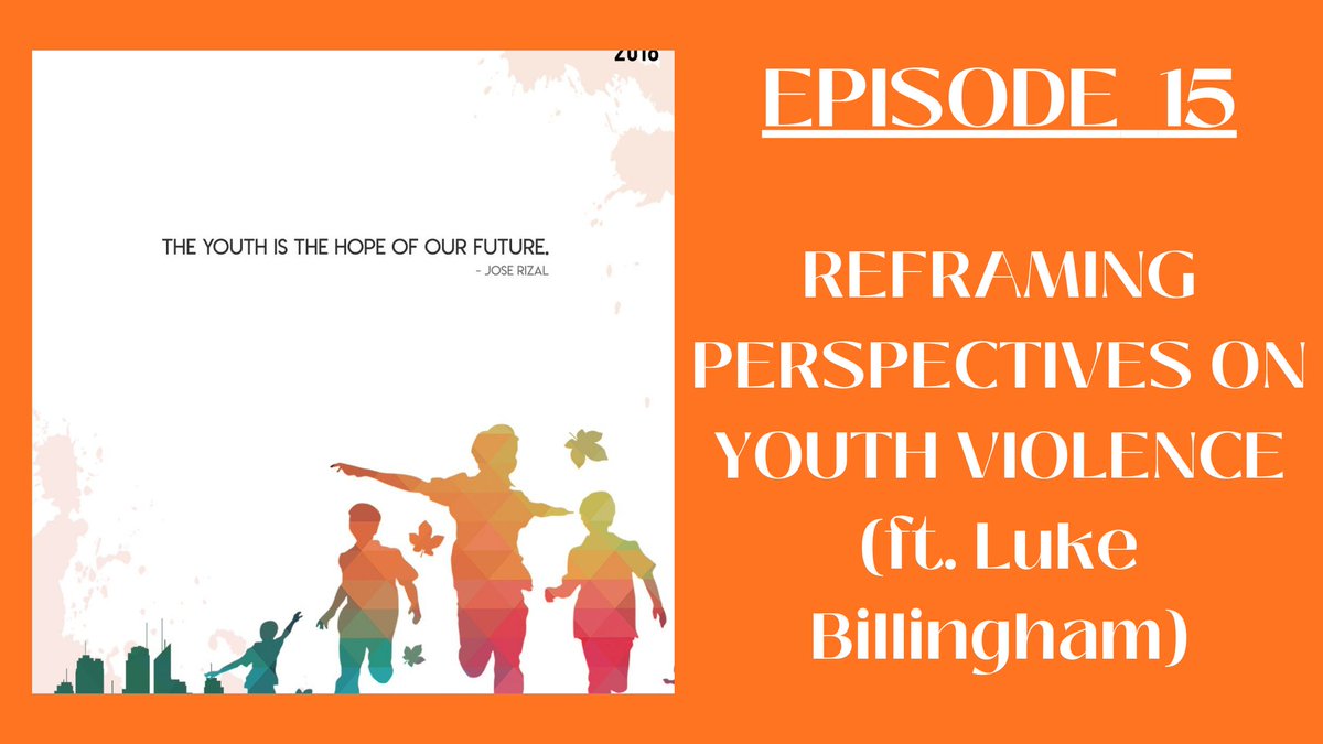 This episode is an absolute banger! We were join by the brilliant @lbilli91. In a society where many people hold a narrow understanding of #youthviolence, Luke shares his experience & wisdom to help reframe perspectives.

Listen via the link. linktr.ee/Socialmattersp…

#youthwork
