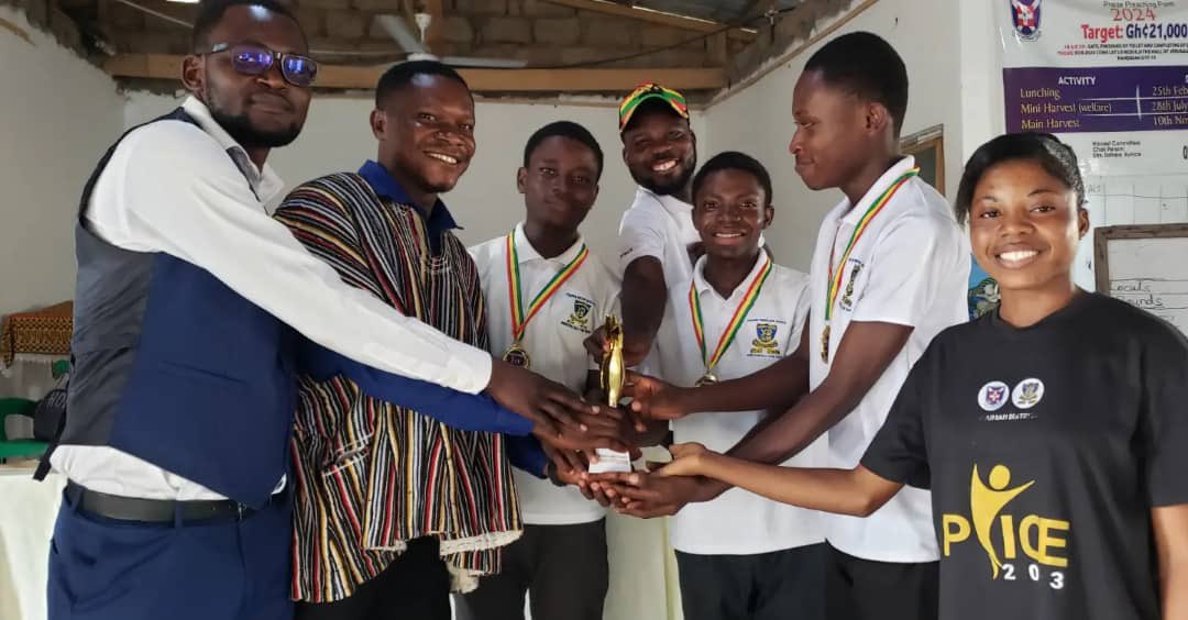 AshDistrictYPG's tweet photo. Indeed the defending champions @central_ypg_ashaiman has shown that they are consistent with winning 🏆. Congratulations central ypg, especially to the constants Aaron, Daniel and Patrick. #ashaimandistrictypg #servicealltheway https://t.co/U8gYrAp6sx