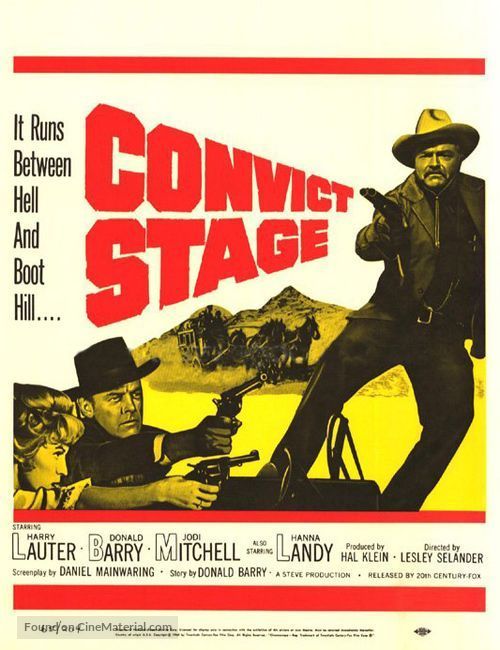 TalkingPicsTV's tweet photo. Revenge for killing his sister! #HarryLauter #JodiMitchell #DonBarry CONVICT STAGE (1965) 12:20pm Western adventure #TPTVsubtitles https://t.co/D2MZR2Vqgd