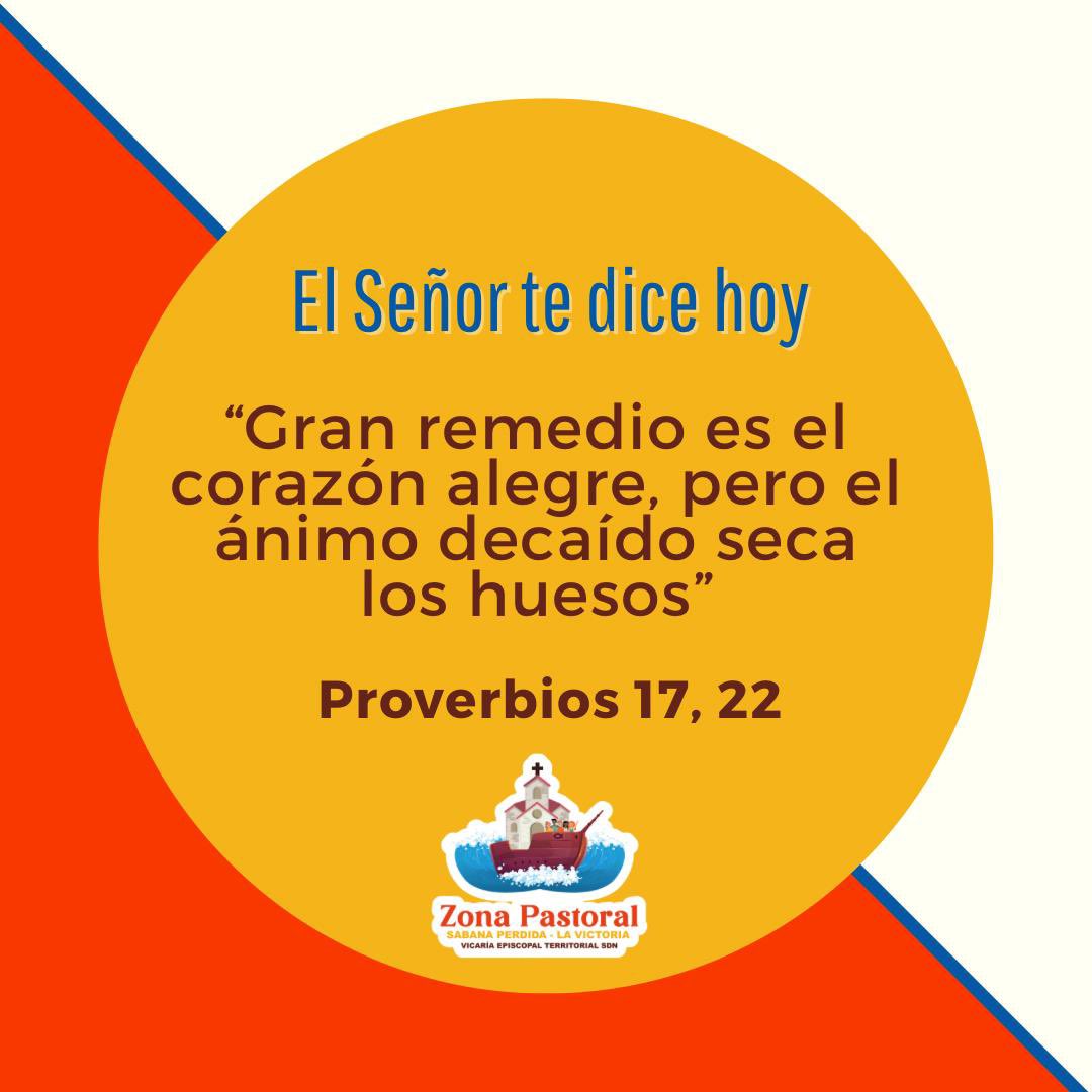 Dios cada día tiene palabras de amor para ti
•
•
•
#PalabradeHoy #MensajeDeAmor
#Pascua2024 #LaOración 
#ZonaPastoralSPLV #ZPSabanaPerdidaLaVictoria
#ZonaPastoralSabanaPerdidaLaVictoria