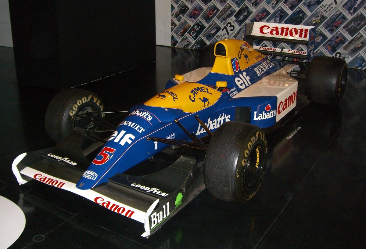 This one! The Williams FW14(B). When I was a kid, the pier in my town had (very slow) kiddy race cars and I always drove the blue and yellow car. 💙💛 ngl.link/pixieracers