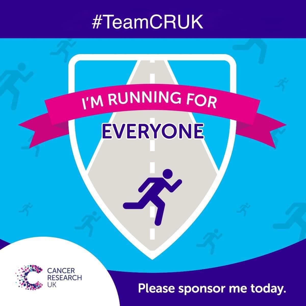 Heading to the start of today’s #Brooklyn Half Marathon for @CR_UK Thanks for all the support. Together we’re bringing about a world where people will live longer, better lives free from the fear of cancer. We’re beating cancer step by step day by day justgiving.com/page/patrickan…